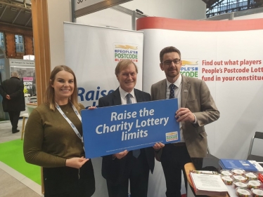 Sir David Amess MP helps secure increased lottery funding
